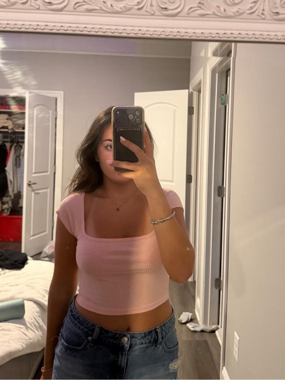 Pink Baby Tee